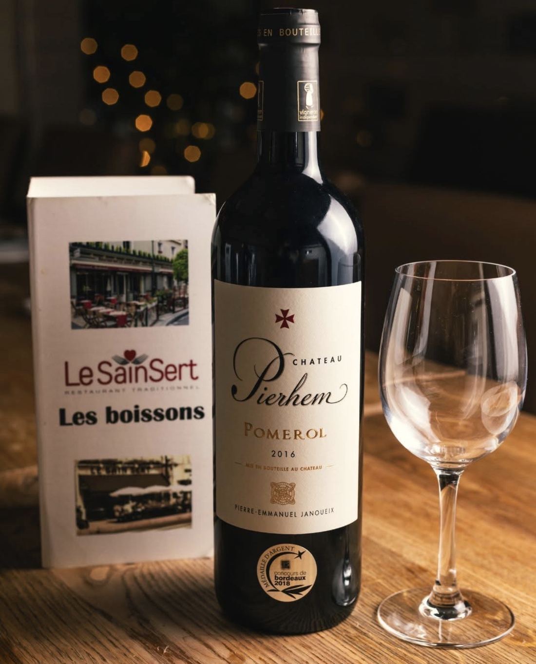 Vin de propriété du Sain Sert